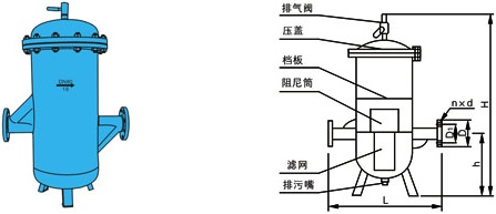 消氣過濾器結(jié)構(gòu)圖